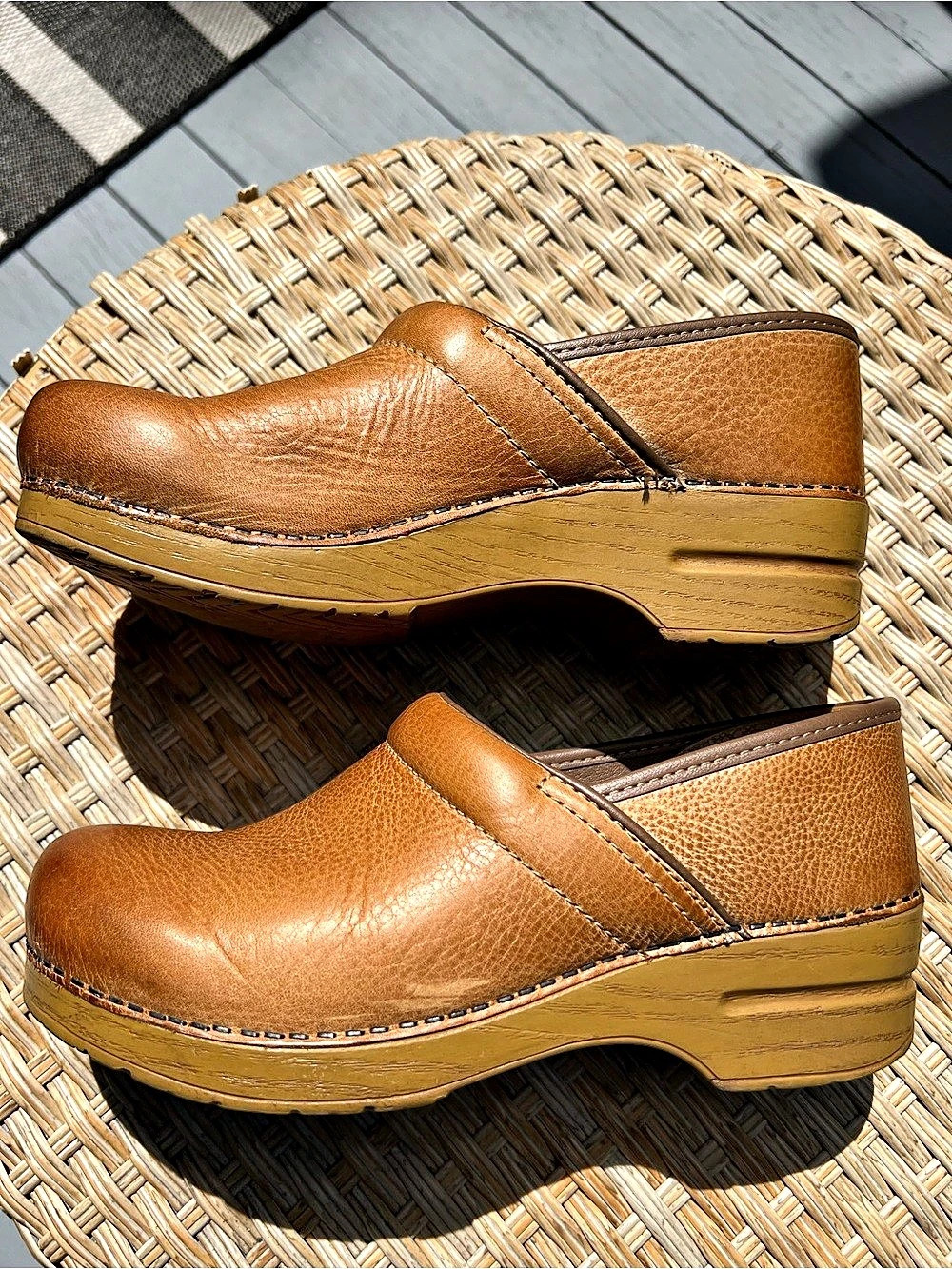 Dansko Professional Clog Leather Clogs Brown EU 40